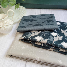 Load image into Gallery viewer, Dancing Daisies Midnight - Whole Cloth Quilt Kit