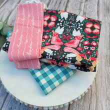 Load image into Gallery viewer, Singing Carols Plaid - Whole Cloth Quilt Kit