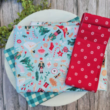 Load image into Gallery viewer, Nutcracker Plaid - Whole Cloth Quilt Kit