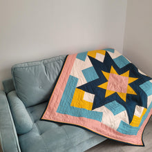 Load image into Gallery viewer, Let It Shine Quilt Kit - Large Star Crib Version