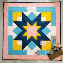 Load image into Gallery viewer, Let It Shine Quilt Kit - Large Star Crib Version