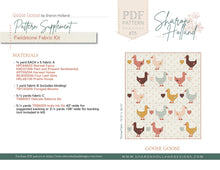 Load image into Gallery viewer, Goose Goose Quilt Kit