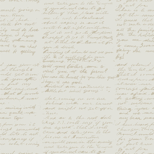 Correspondence – Fieldstone Fabric