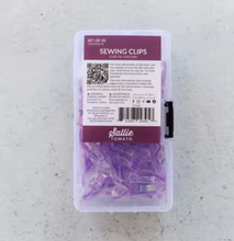 Load image into Gallery viewer, Sallie Tomato Purple Sewing Clips