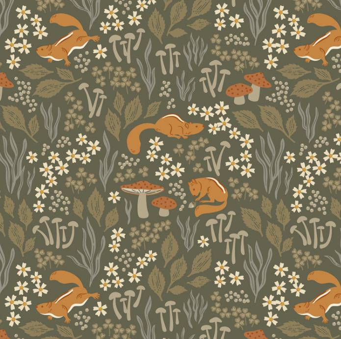 Autumn Thicket – Fieldstone Fabric