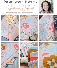 Load image into Gallery viewer, Patchwork Hearts Quilt Kit