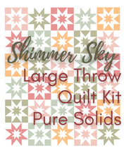 Load image into Gallery viewer, Shimmer Sky Quilt Kit