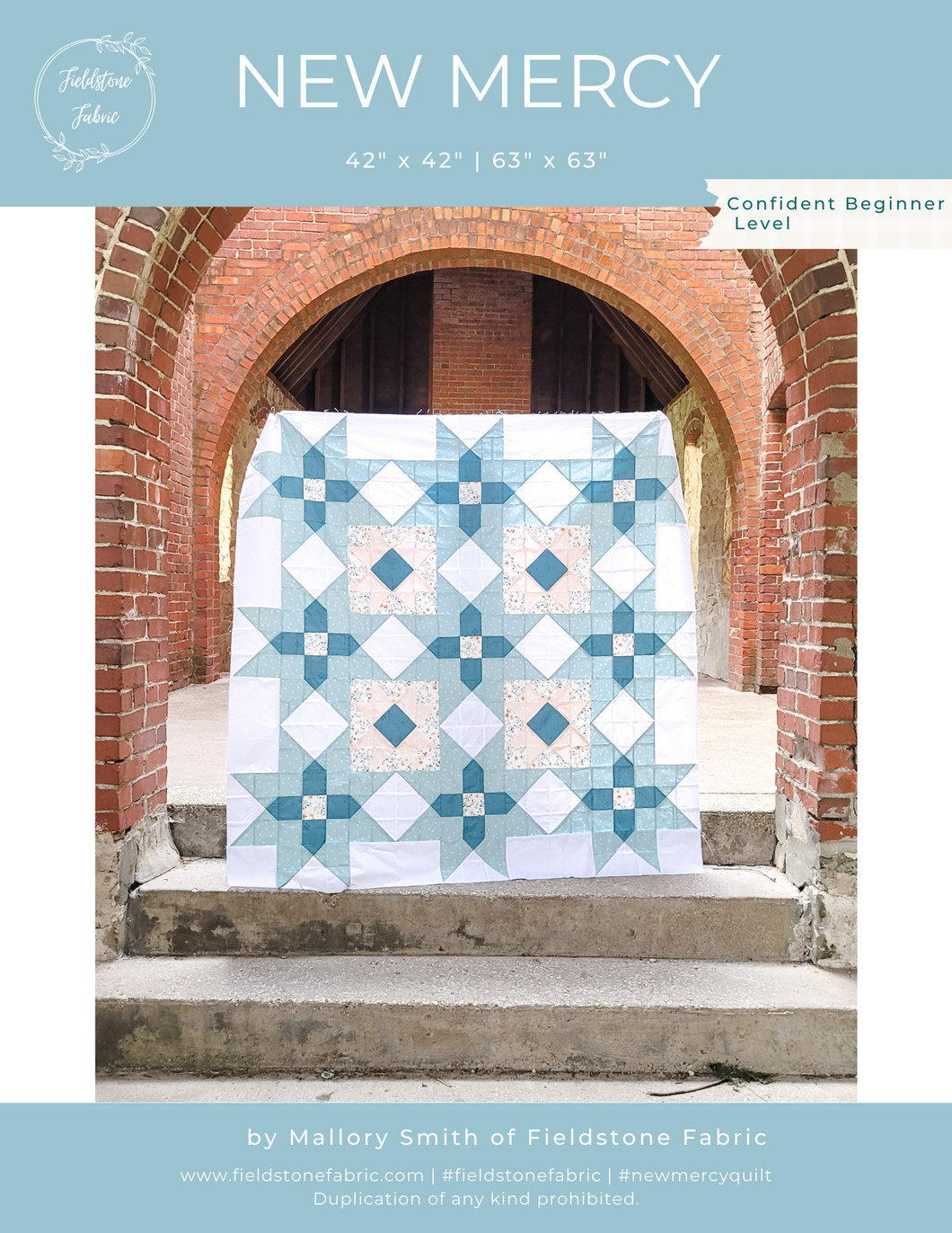 New Mercy Quilt Pattern - PDF