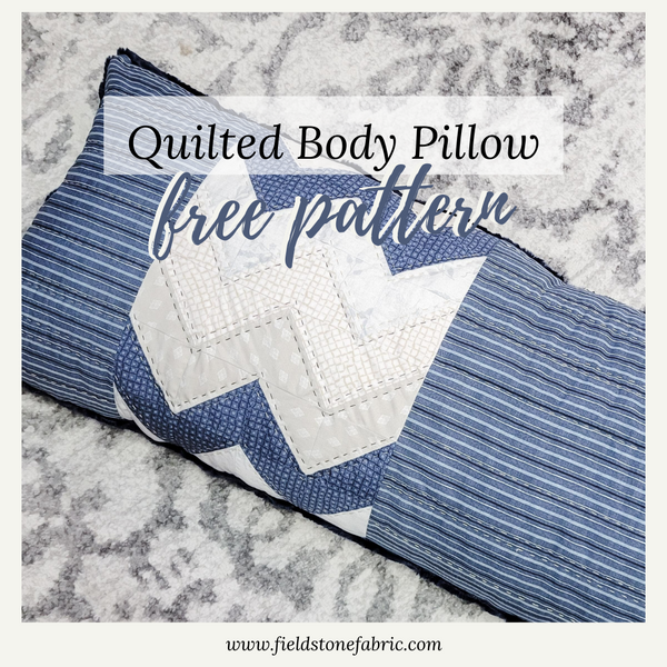 Quilted Body Pillow - Free Tutorial