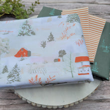 Load image into Gallery viewer, Farmhouse Winter - Whole Cloth Quilt Kit
