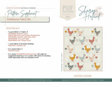 Load image into Gallery viewer, Goose Goose Quilt Kit
