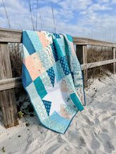 Load image into Gallery viewer, Scrappy Starlight Quilt Kit
