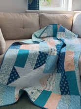 Load image into Gallery viewer, Scrappy Starlight Quilt Kit
