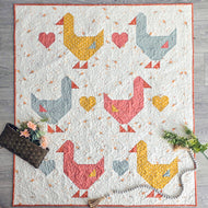 Goose Goose Quilt Kit - REPLACEMENT Background Version