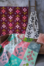 Load image into Gallery viewer, Pansy Patch Quilt Pattern -Printed
