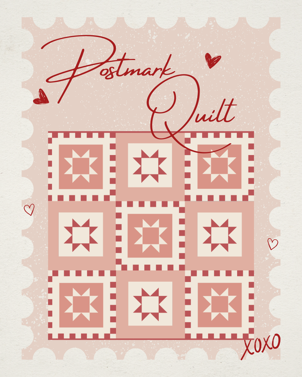 Postmark Quilt Kit – Fieldstone Fabric