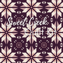 Load image into Gallery viewer, Sweet Creek Quilt Kit - Cabernet Version
