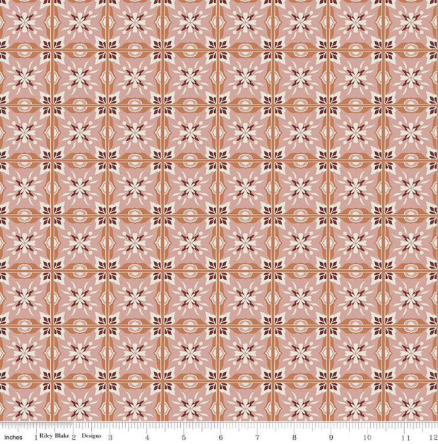 Olive Grove Mill Tiles Pink