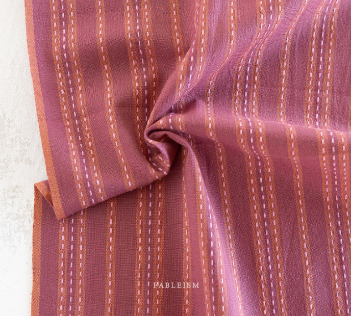 Lucky Loom - Stitch Stripe in Blackberry
