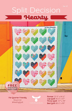 Load image into Gallery viewer, Split Decision Hearty Quilt - Printed Booklet
