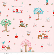 Whimsical Woodland- Main Pink