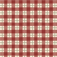 Autumn Plaid Baked Clay