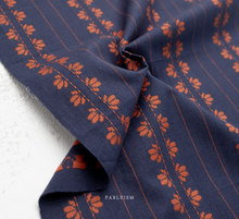 Load image into Gallery viewer, Fine and Dandy - Deco Stripe in Navy/Spice
