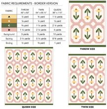 Load image into Gallery viewer, Coneflower Cameo Quilt Kit
