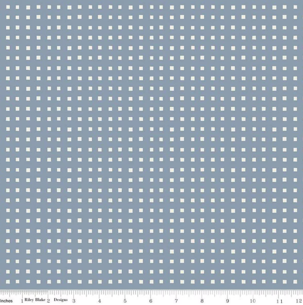 Ivy Reese Simple Gingham Blue